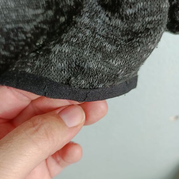 CD COPPER DENIM Boys Gray Black Full Zip Hooded Sweater Lightweight Warm, Sz 7 - Picture 9 of 10